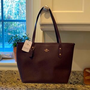 Coach Black Tote Bag